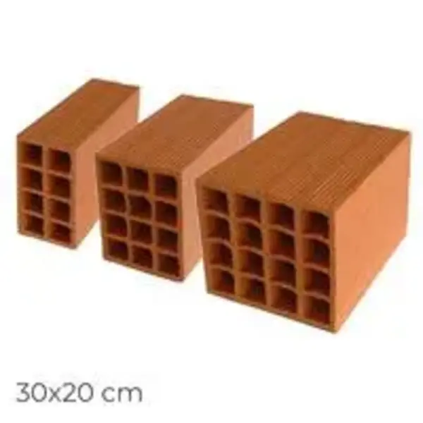Tijolo Cerâmico Tradicional Preceram 4/7/9/11/15/22CM