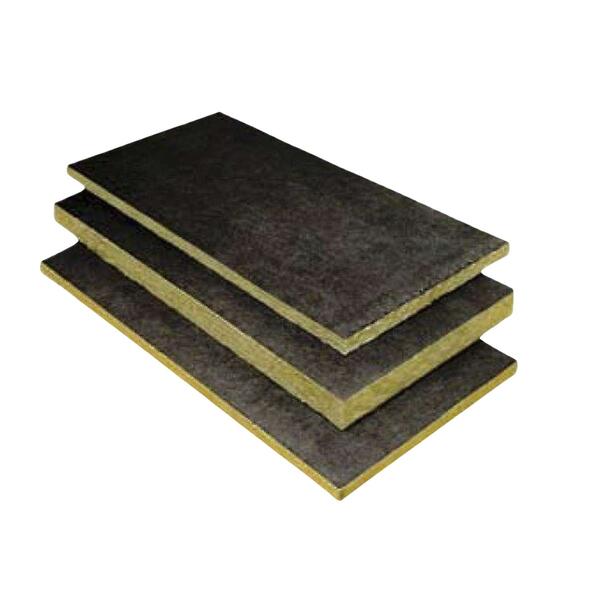 Lã de Rocha Isolamento Térmico Acústico Painel Revestido a Fibra de Vidro Rocterm T 40 VF (40 kg/m3)