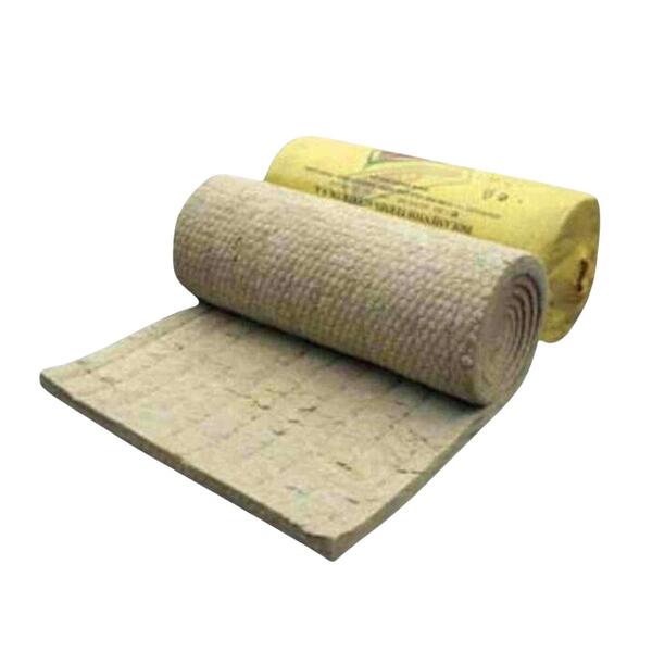 Lã de Rocha Rocterm R70 (70 kg/m3) Manta Não Revestida com Rede Isolamento Térmico Acústico Fogo - Rocterm - 9900100101236