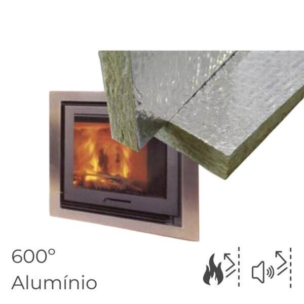 Painel Chaminé Lareiras Chaminés Recuperadores de Calor Lã de Rocha Isolamento Térmico Acústico