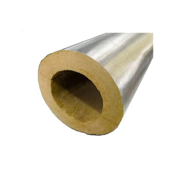 Coquilha de Lã de Rocha Revestida a Alumínio Rocterm CQ 100 Ø3