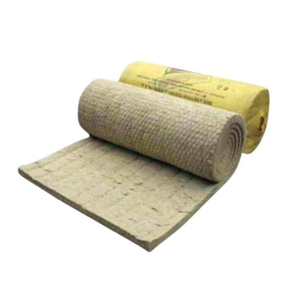 Lã de Rocha Isolamento Térmico Acústico Manta Não Revestida com Rede Rocterm R 125 (125 kg/m3) - Rocterm - 9900100107160