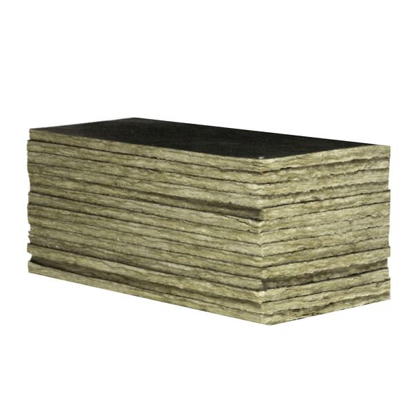 Lã Mineral Isover Arena Ecovent VN 035 Painel Revestido Véu Negro 60mm 1,35x0,6m Fachadas Ventiladas - Isover - 9900100111112