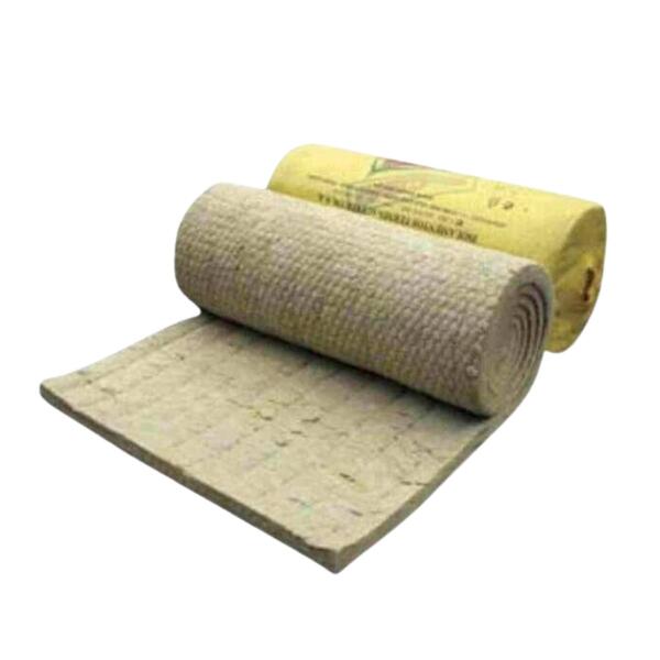 Lã de Rocha Isolamento Térmico Acústico Manta Não Revestida com Rede Rocterm R 80 (80 kg/m3) - Rocterm - 9900100111570