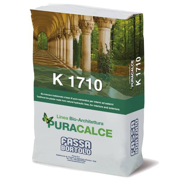 Argamassa Reboco à Base Cal Aérea Fassa K 1710