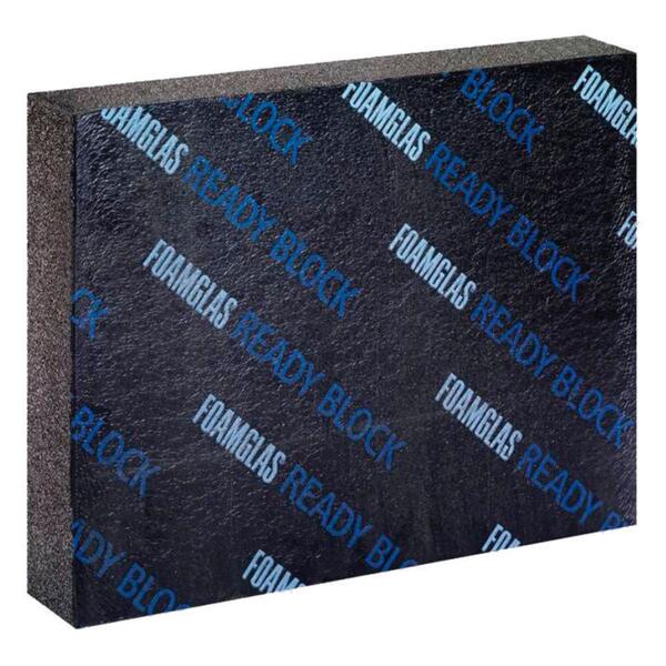 Readyblock T4+ Foamglas Vidro Celular Alta Resistência Compressão Impermeável Incombustível