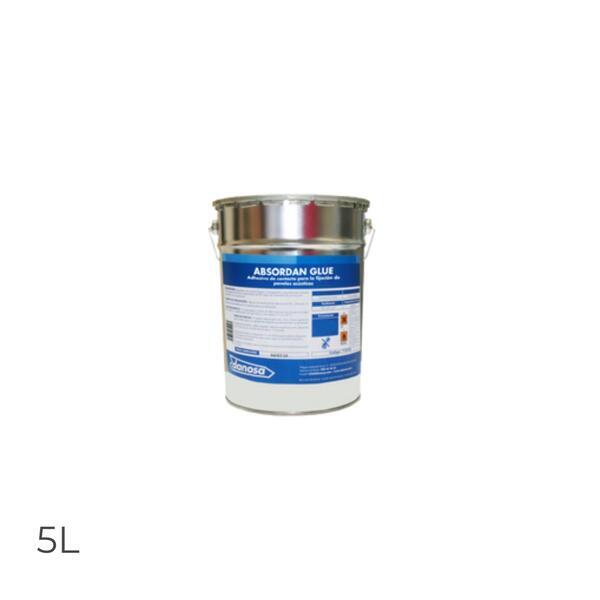 Cola Contacto Fixação Painéis Acústicos ABSORDAN GLUE Divisórias Verticais e Horizontais 5L