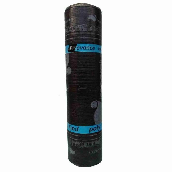 Tela Betuminosa Asfáltica Impermeabilização Polyster - 40 - 10 m x 1 m