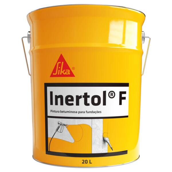 Tinta Betuminosa Sika Inertol F - Sika - 5604672000433