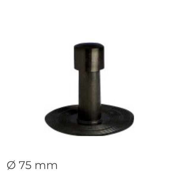 Chaminé Ventilação TPV Soprema D.75 mm Alt. 25 cm