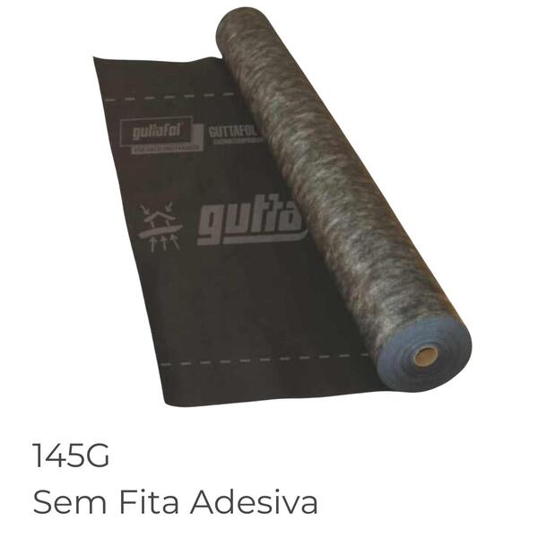 Membrana Transpirante sem Adesivo Guttafol 145g Impermeável Anti Condensação Telhados