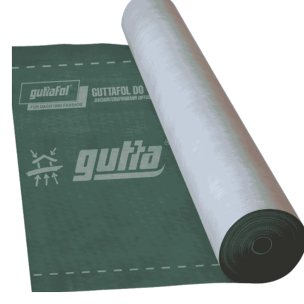 Membrana Transpirante sem Adesivo Guttafol 145g Impermeável Anti Condensação Telhados
