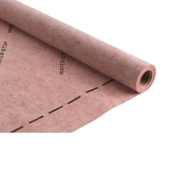 Tela Impermeabilização Water-Stop Vermelha 1X30M 270g Qualquer Acabamento Interior Exterior Piscinas