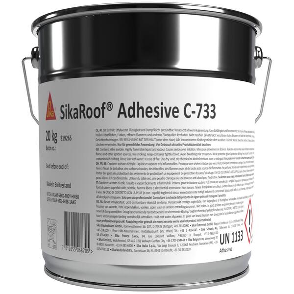 Cola Contato SikaRoof Adhesive C-733 Telas PVC Sikaplan 20KG