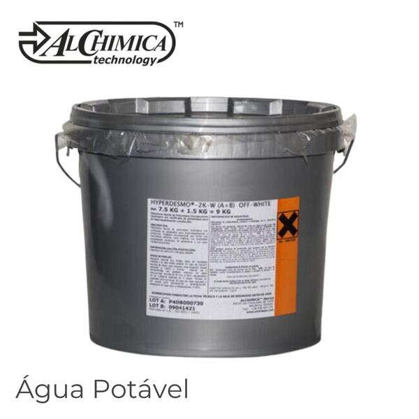 Membrana Líquida Poliuretano Tixotrópica Hyperdesmo 2KW Impermeabilização Proteção Depósitos Água