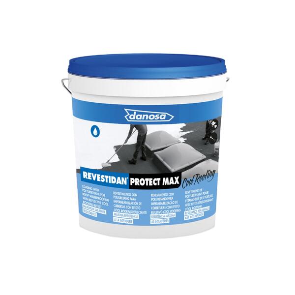 Impermeabilização Frio Pronta Usar AntiUV Branco Tela Betuminosa Revestidan Protect Max Cool Roofing - Danosa - 9900301000994