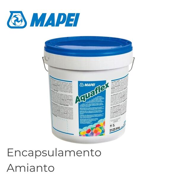 Membrana Líquida Elástica Mapei Aquaflex Encapsulamento Amianto Aquaflex System 20KG