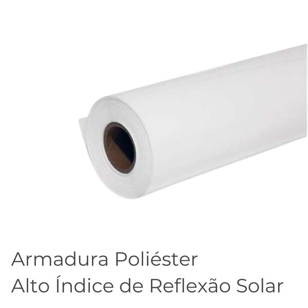 Membrana em TPO Flagon EP/PR Energy Plus Poliéster Branco - Flagon - 9900301100342