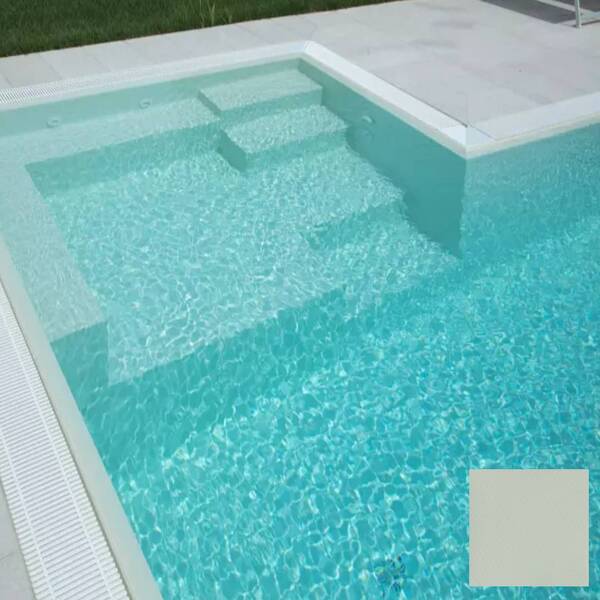 Membrana PVC Piscina SopremaPool Premium Unicolor Duplo Verniz 1,65x25m - Arena (156967/SA) - 25 m x 1,65 m x 1,5 mm