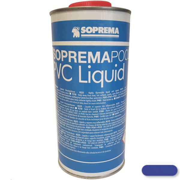 PVC Líquido Selante SopremaPool - Dark Blue/Azul Escuro - 1 litro (156992/DB)