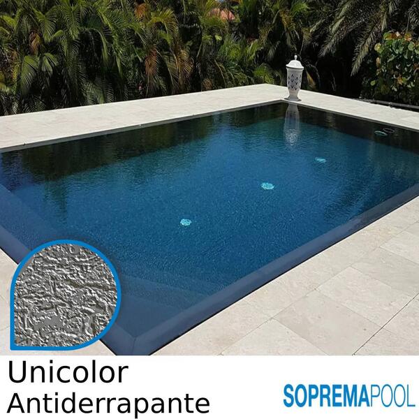 Membrana PVC Piscina Antiderrapante SopremaPool Grip Unicolor 1,65x10m