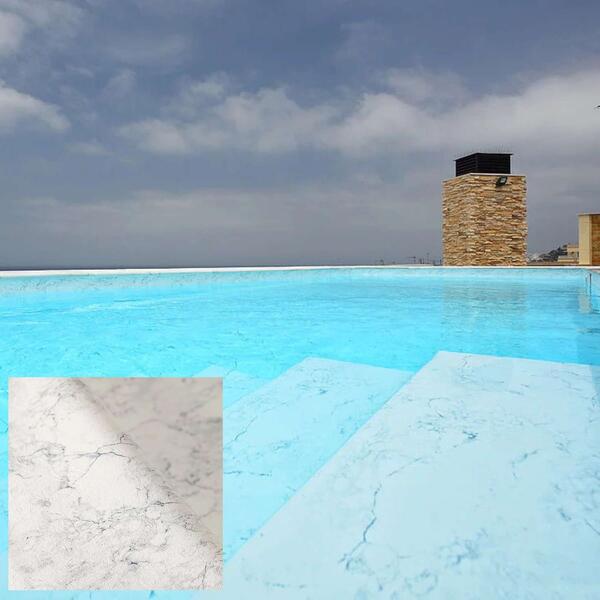 Membrana PVC Piscina 3D Renolit Alkorplan Touch 2mm 1,65X25m Relevos Originais - Renolit - 9900301201100