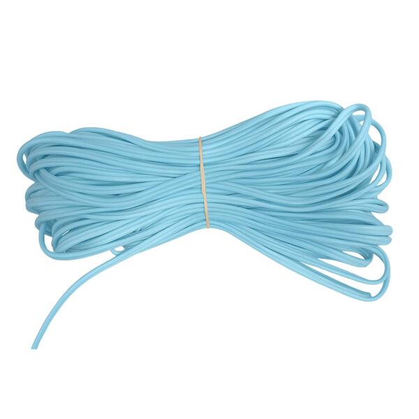 Perfil Maleável Fixação Stop Liner 50m Azul Claro Piscinas