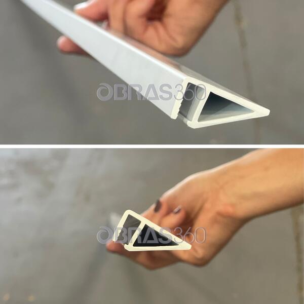 Perfil Vertical Renovação Piscinas 2M Calha 33MM - 9900301201162