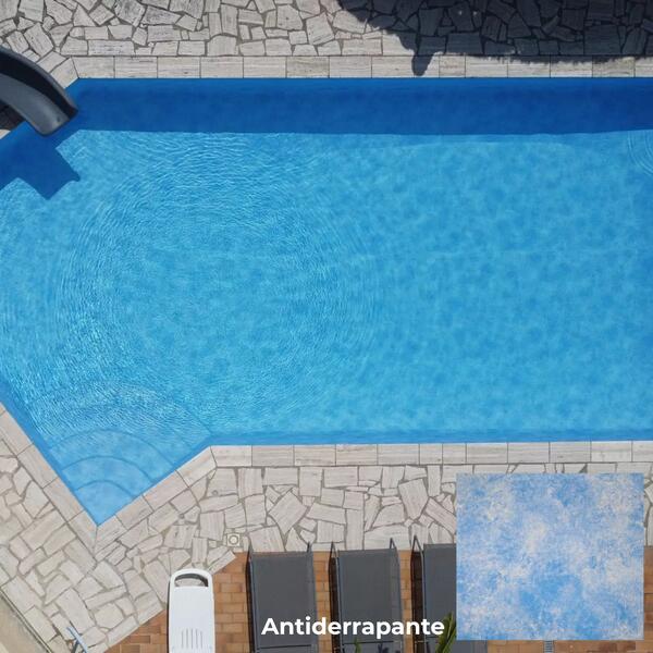 Membrana PVC Piscina Antiderrapante SopremaPool 3D Duplo Verniz 1,65x25m Efeitos Originais 1,8mm - SopremaPool - 9900301201261