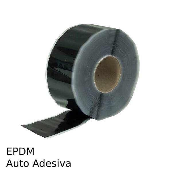 Fita Colagem Auto-Adesiva Dupla Face Rollgum Tape Junta Rápida 7,62CM (3