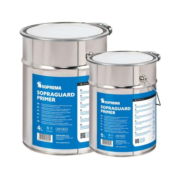 Primário Limpeza e Preparação Química Sopraguard Primer Membranas EPDM