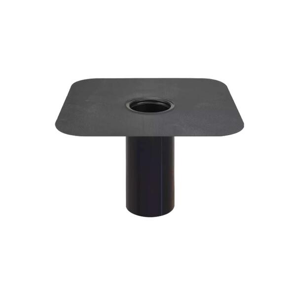 Boca Descarga Dreno Sopraguard 75mm Pré-Fabricada Acabamento Ralos Membranas EPDM - Soprema - 9900301300537