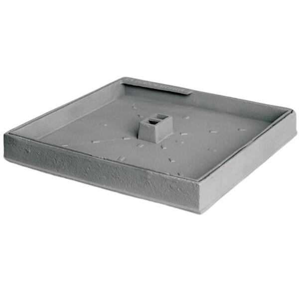 Conj. Aro + Tampa Rebaixada B125 500X500MM Aro Sifonado Exterior Ferro Fundido