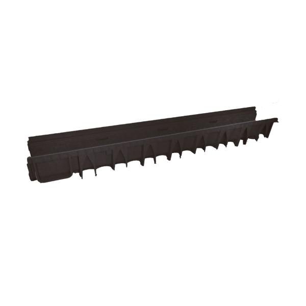 Canal Drenagem em Polipropileno Evolution - Preto - 100(C) x 13(L) x 11(A)cm