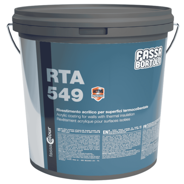 Revestimento Acrílico para Sistema Fassatherm Etics Capoto Fassa RTA 549 - Fassa Bortolo - 9900600107219