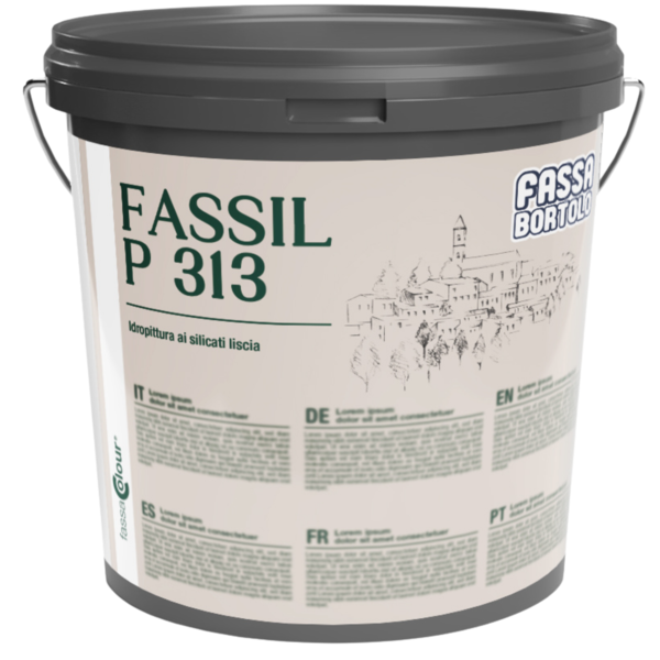 Tinta Decorativa Silicatos Fassa Fassil P313 - Fassa Bortolo - 9900600107363