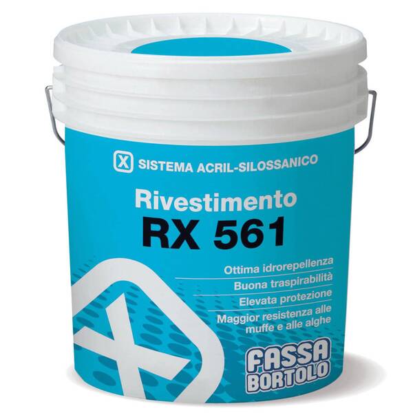 Revestimento Acril-Siloxânico para Sistema Fassatherm Etics Capoto Fassa RX 561