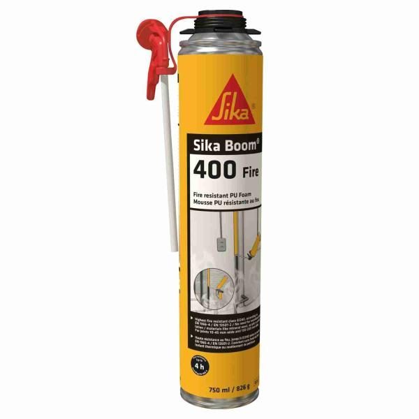 Espuma Expansiva Resistente ao Fogo Sika Boom-400 Fire 750ML Pistolável