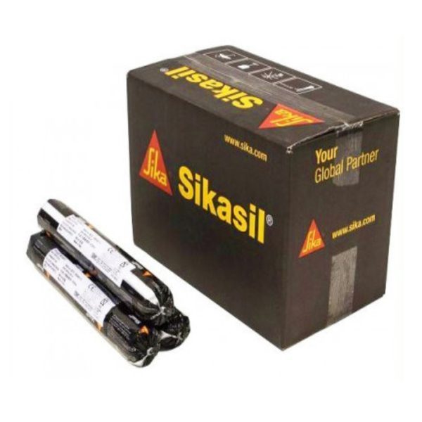 Selante Resistente ao Envelhecimento Sika Sikasil WS 200 - Transparente - 1 Caixa (20 x 600 ml)
