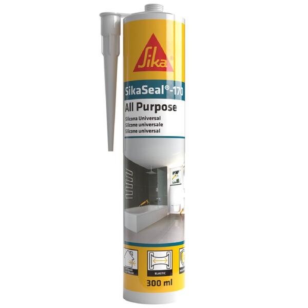 Selante Silicone Universal Sanitário Uso Geral Interior Exterior SikaSeal-170