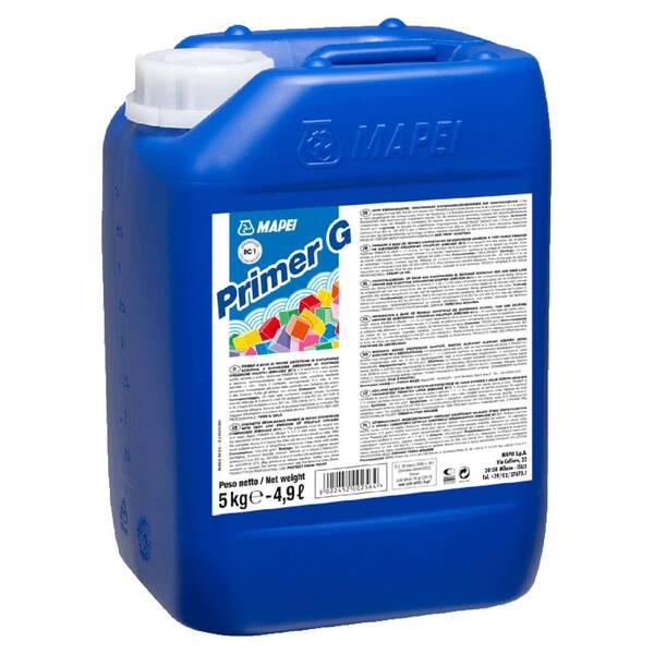 Primário, Gesso Cartonado Papel Parede Mapei Primer G - 5 kg
