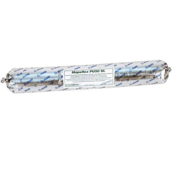 Selante de Poliuretano Fluido Mapei Mapeflex PU 50 SL 600ML para Juntas de Pavimento