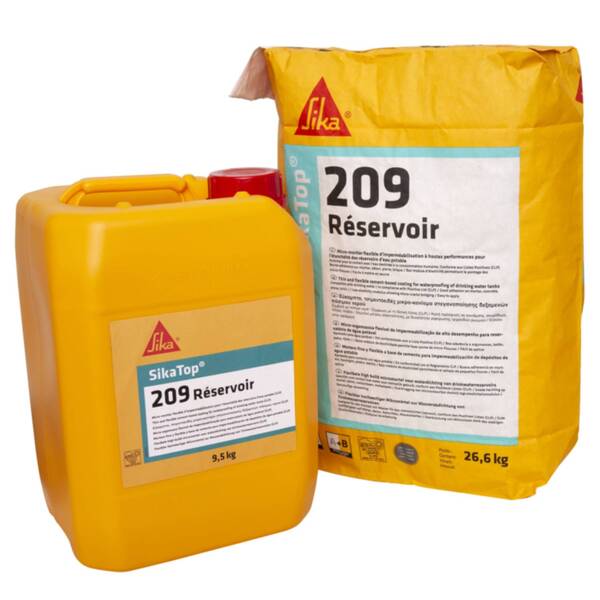 Micro-Argamassa de Impermeabilização Sika SikaTop 209 Réservoir