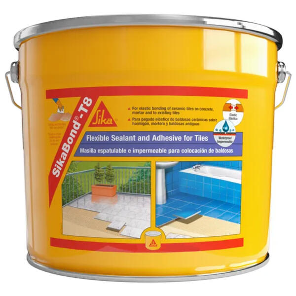 Cola Elástica Flexivel Impermeabilização Colagem Direta Cerâmicos SikaBond T8 13,4KG