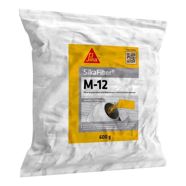 Fibra Multifilamento Polipropileno, Reforço Betão e Argamassa Sika Sikafiber M-12