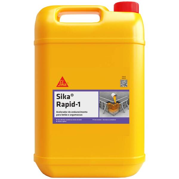 Acelerador de Endurecimento Sika Rapid 1