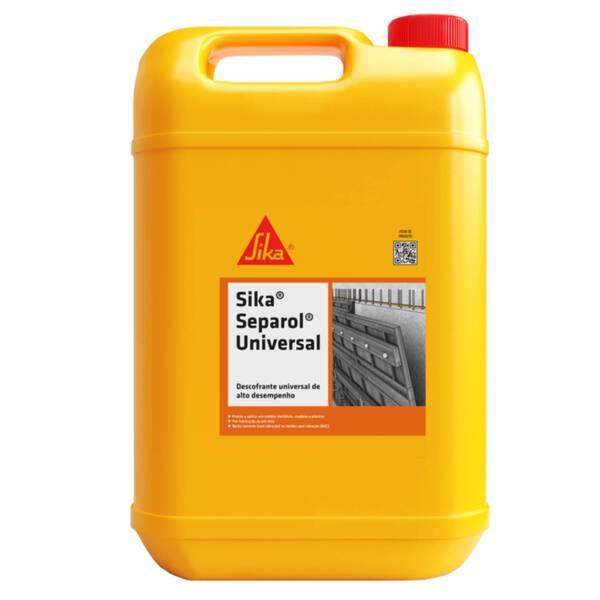 Descofrante de Alto Desempenho Sika Separol Universal Pronto Aplicar Base Óleo Vegetal Biodegradável