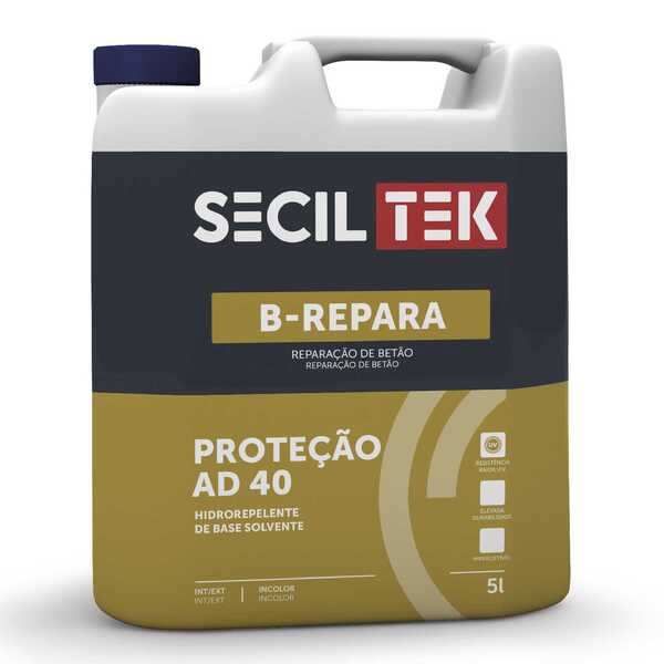 Protetor Superfície Hidrorepelente Impregnante SecilTek B-Repara Proteção AD 40 5L
