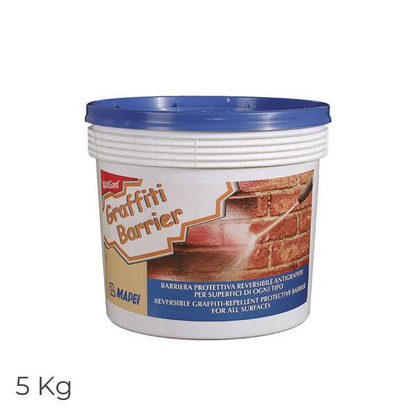 Barreira Protetora Anti-Grafíti Qualquer Tipo Superfícies Mapei Wallgard Graffiti Barrier 5/20KG - 5 Kg