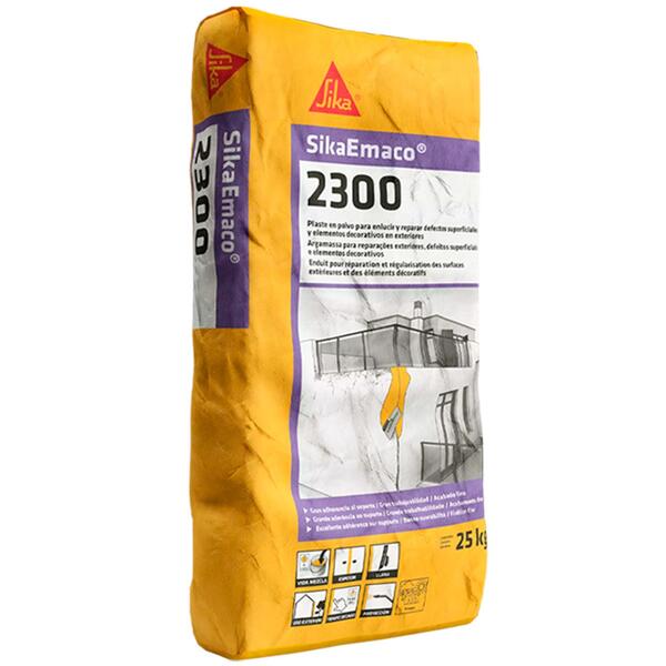 Argamassa Reparação Estrutural Sulfato Resistente Espessura Camada 5-50MM Classe R3 SikaEmaco-2300